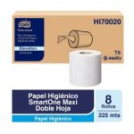 Papel Higiénico Alto Metraje H/D Smartone Maxi 225 MT x 8 Rollos