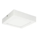 Plafón LED Cuadrado 12W, 6.000°K, 80LM/W, SMD 2835, Dimensiones: 170*170*35mm, IP54, Color del Equipo: Blanco. AC100-265V, FP0.9