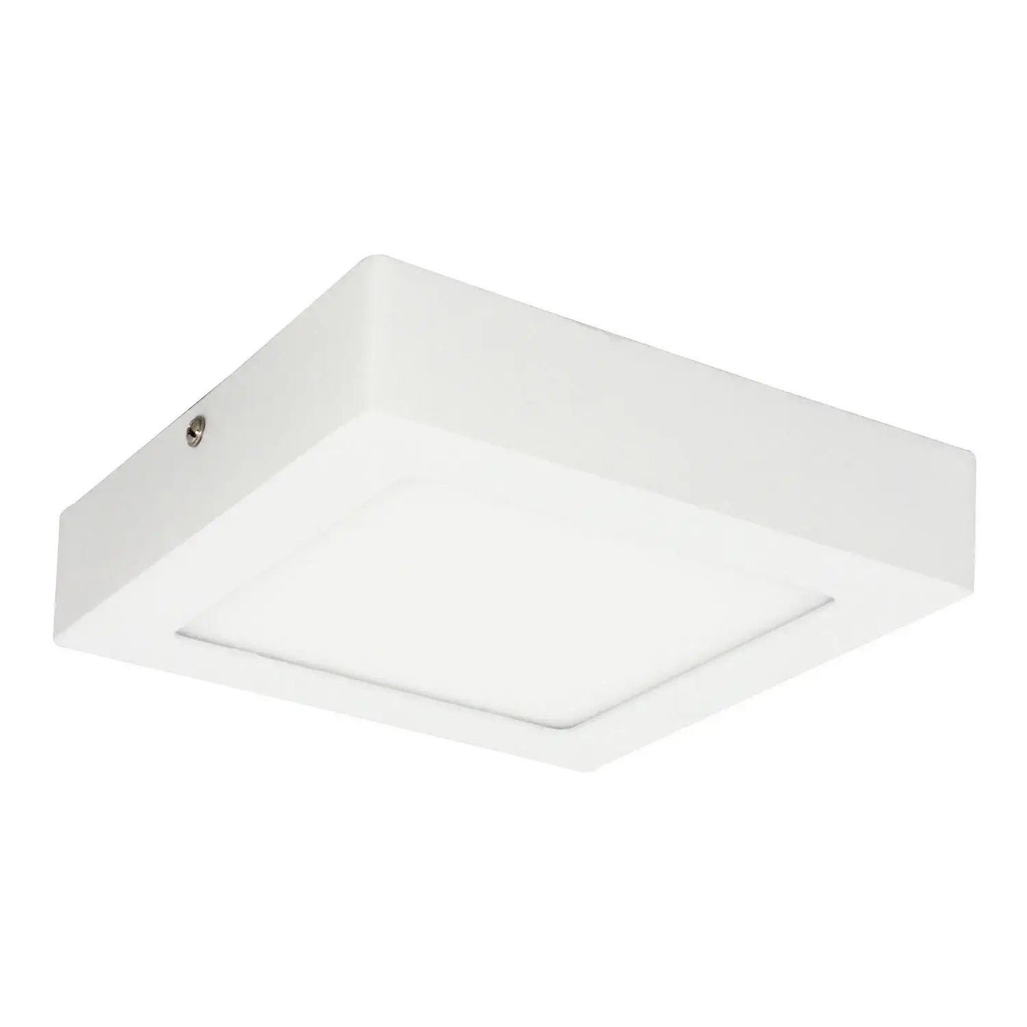 plaf-n-led-cuadrado-12w-6-000-k-80lm-w-smd-2835-1 Plafón LED Cuadrado 12W, 6.000°K, 80LM/W, SMD 2835, Dimensiones: 170*170*35mm, IP54, Color del Equipo: Blanco. AC100-265V, FP0.9 - Imagen 1