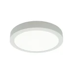 Plafón LED Redondo 18W, 6.000°K, 90LM/W, SMD 2835, Dimensiones: Ø225*35mm, IP54, Color del Equipo: Blanco. AC100-265V, FP0.9