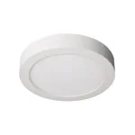 Plafón LED Redondo 6W, 3.000°K, 70LM/W, SMD 2835, Dimensiones: Ø120*35mm, IP54, Color del Equipo: Blanco. AC100-265V, FP0.9