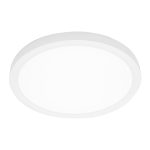 Plafón Sobrepuesto Redondo 24W, 3000K, Carcasa Blanca, 2400LM, Dimensiones Ø230mm, 220V, IP20.