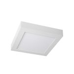 Plafon Sobrepuesto Cuadrado 6W, SMD 2835,Φ120*40mm, 3000K, 450LM 120°, no Dimeable AC85- 265V IP20