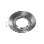 Porta GU10 Aluminio, Ø95*25MM, Corte Ø80MM + Soquete GU10