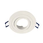 Porta GU10 Blanco, Ø92*25MM, Corte Ø75MM + Soquete GU10