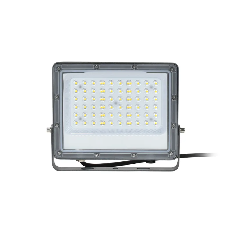 proyector-de-area-led-50w-2-700-k-120-130lm-w-i Proyector de Area LED 50W, 2.700°K, 120-130LM/W, IP66, Color Equipo: Gris Oscuro, 220V. Dimensiones: 205*160*25,5MM, Certificado Decreto DS1 Cumple 1% - Imagen 1