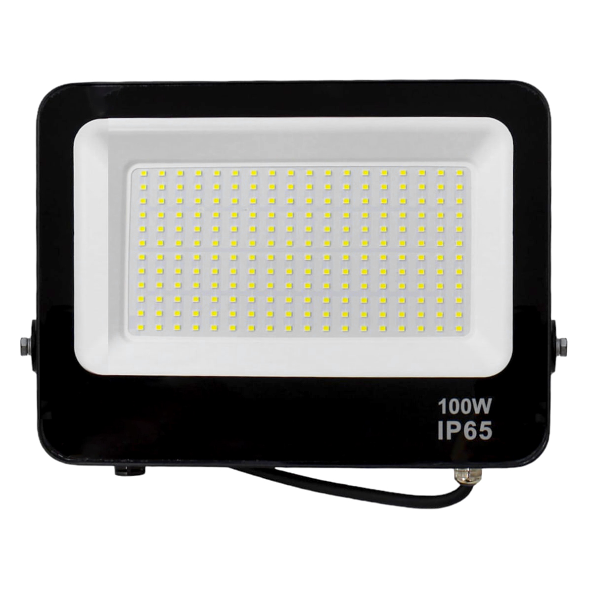 proyector-de-area-slim-100w-6500k-9000lm-ip65-90lm Proyector de Area Slim 100W 6500K 9000LM IP65 90LM/W Certificacion SEC WS - Imagen 1