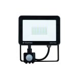 Proyector de Area Slim 30W 6500K 2400LM IP65 80LM/W con Sensor de Movimiento Certificacion SEC FL