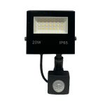Proyector LED 20W 5.500°K (Blanco Frío) IP65 220V con Sensor de Movimiento