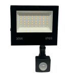 Proyector LED 30W 5.500°K (Blanco Frío) IP65 220V con Sensor de Movimiento