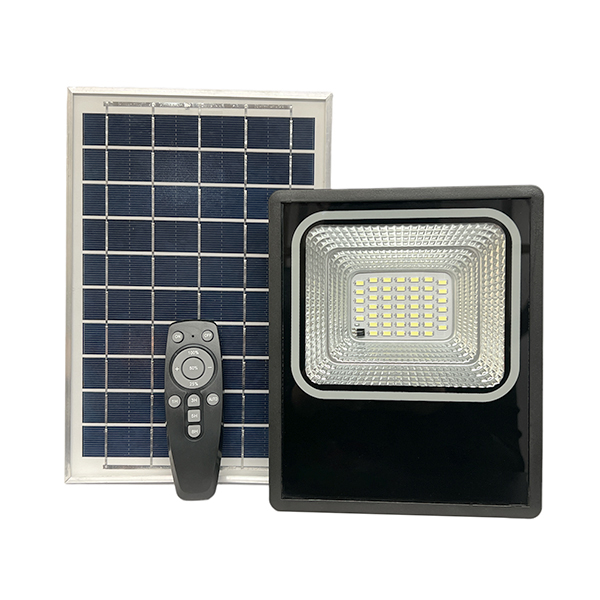 proyector-solar-led-150w-6-000-k-1200lm-6v-ng Proyector Solar LED 150W, 6.000°K, 1200LM, 6V, Ángulo 120°, Dimensiones: 273*224*79mm, IP66, Color del Equipo: Negro - Imagen 1