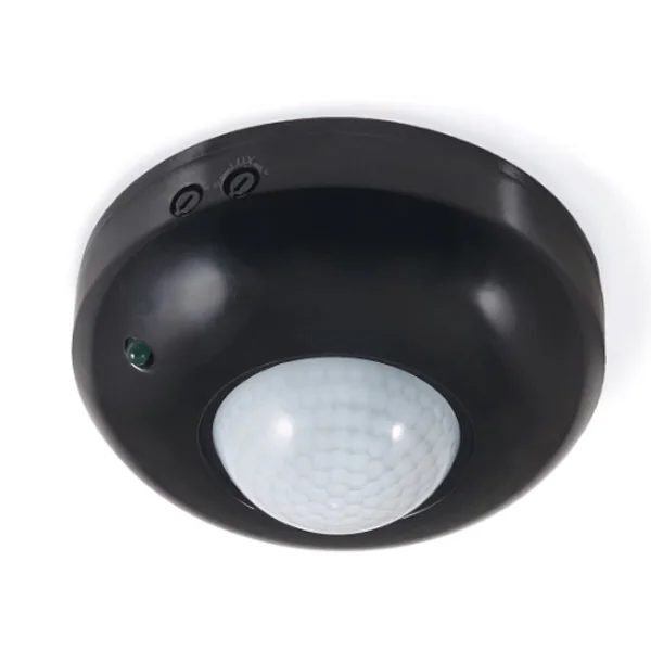 sensor-de-movimiento-astrix-360-distancia-m-xima Sensor de Movimiento Astrix 360°, Distancia Máxima de 6 MTS, 110-240V/AC, 50/60HZ, IP20, Carcasa Negra. - Imagen 1