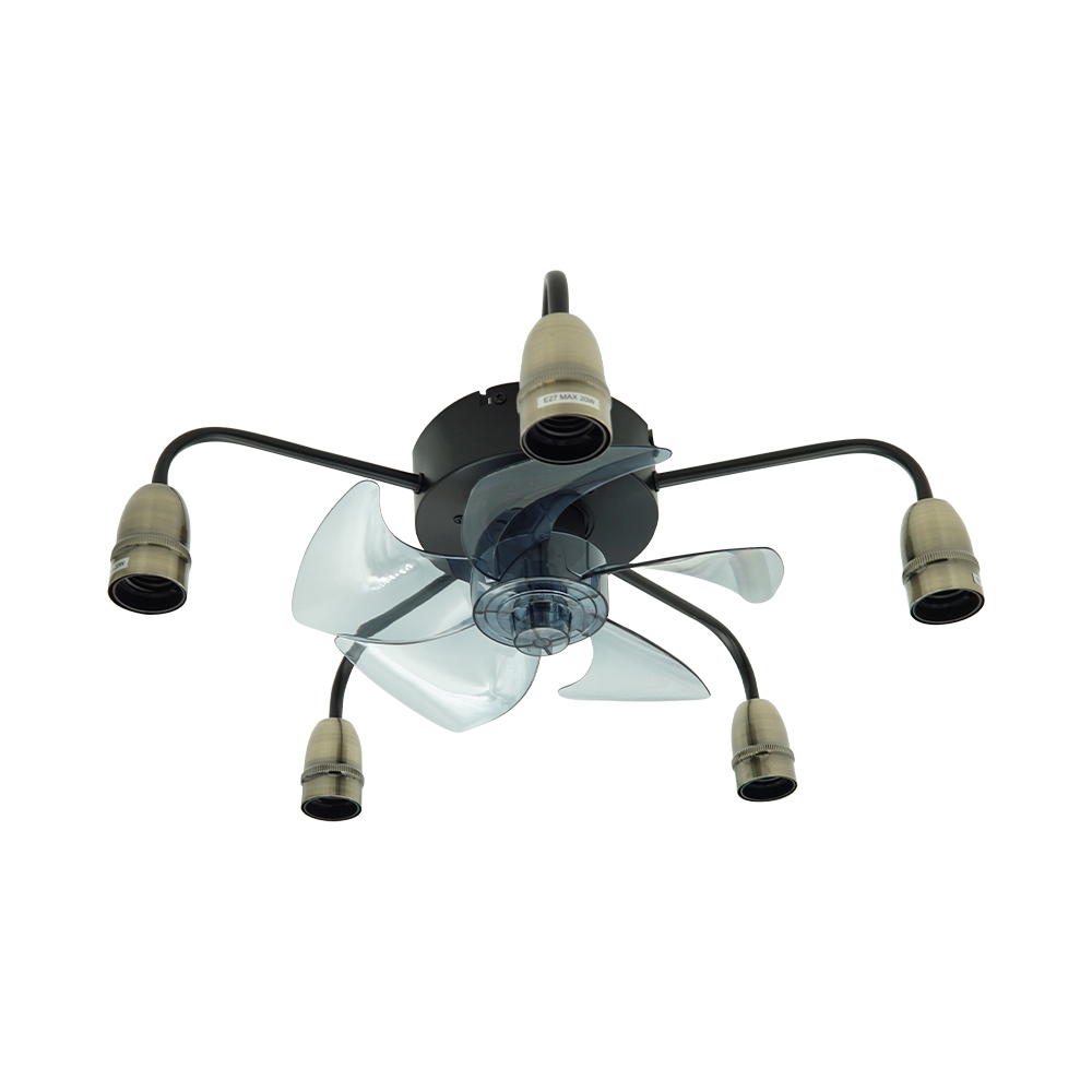 splinter-black-e27x5-max-40wts-dimensiones-50x15-1 Splinter Black E27X5, MAX 40WTS, Dimensiones 50X15 CMS - Imagen 1