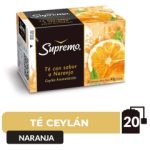 Té Negro con Sabor a Naranja 20 Bolsas